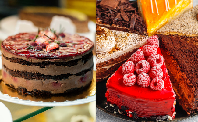 Difference between pastry and cakes